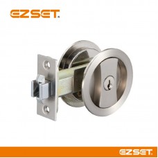 東隆牌 EZSET 日式推拉門鎖 JS30S00 房門鎖 砂面鎳 不分左右 臥室 房間 移門鎖 門鎖
